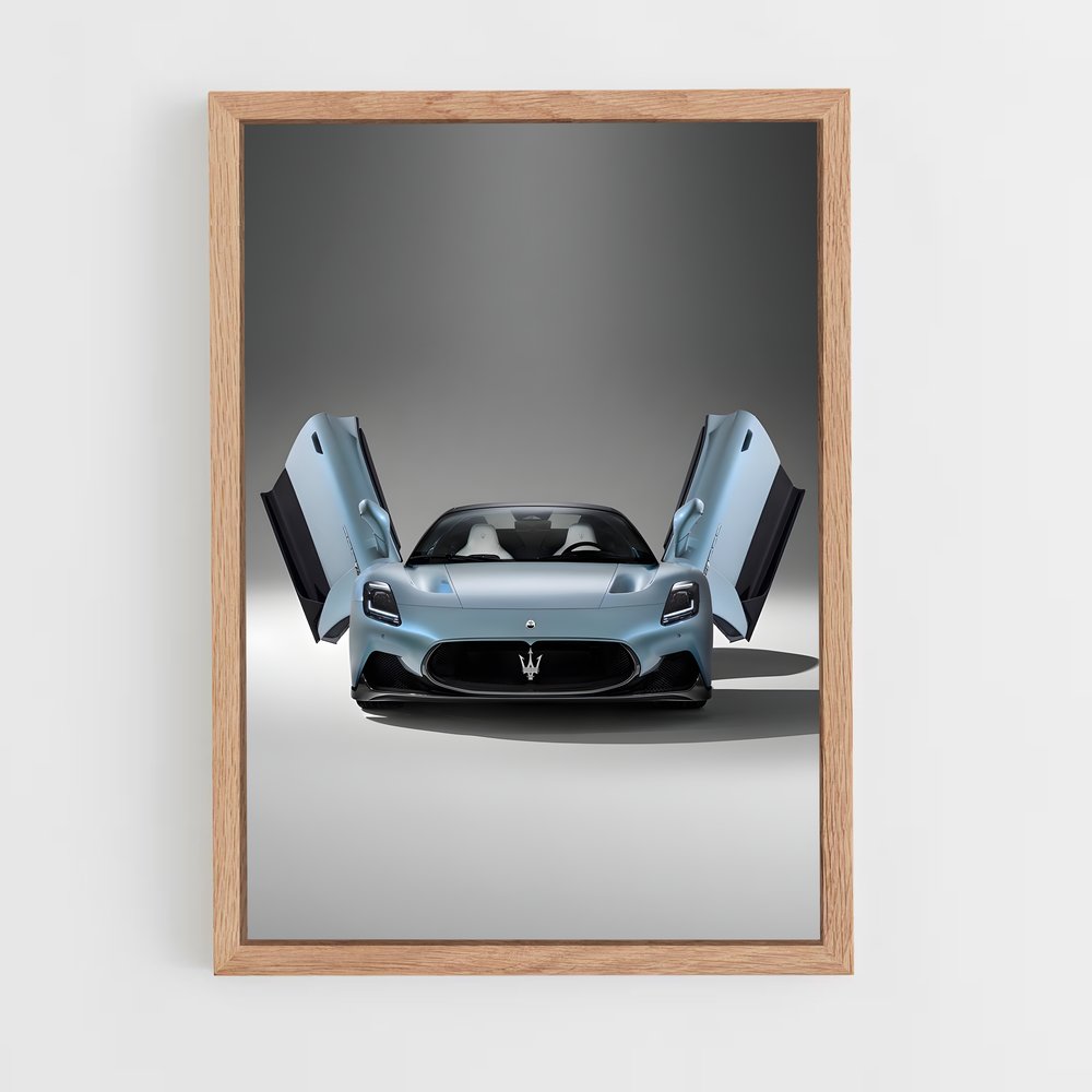 Poster cielo futur – affiche Maserati (vue 4)